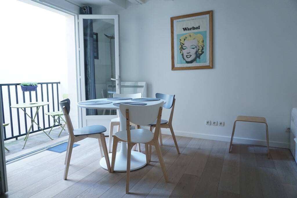 Salon+ balcon