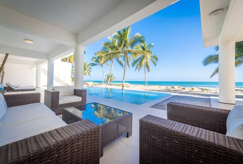 Ultra Modern Beachfront Villa