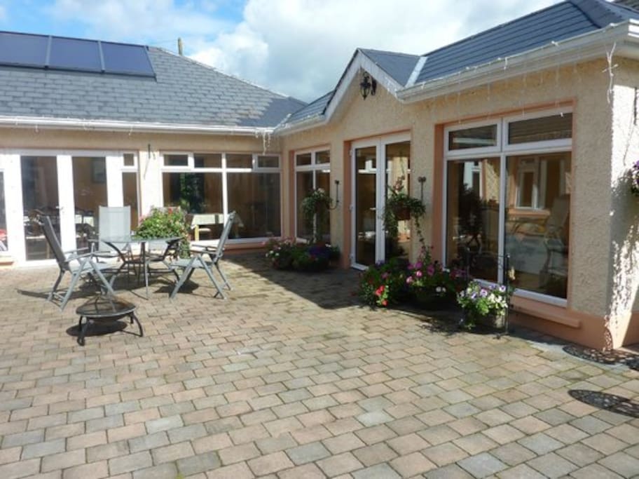 The courtyard