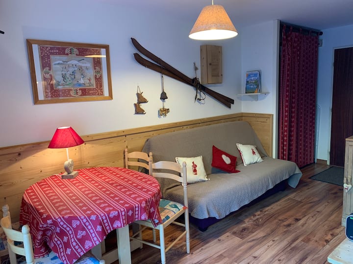 Cosy Studio Au Cœur Du Mont Blanc - Saint-Gervais-les-Bains