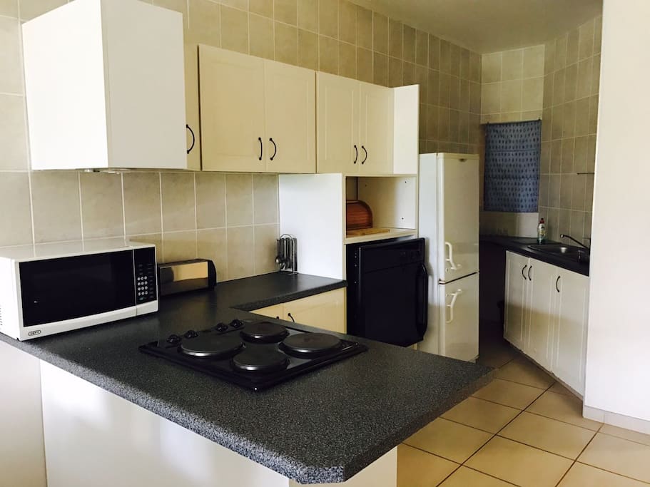 Fully equipped kitchen