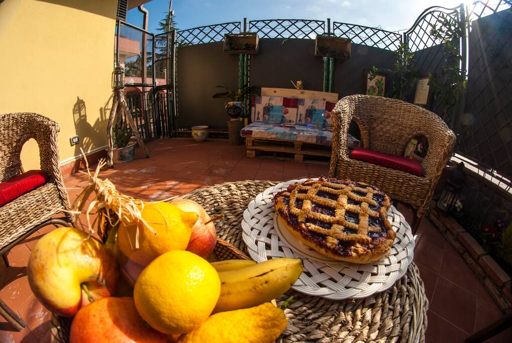 private courtyard