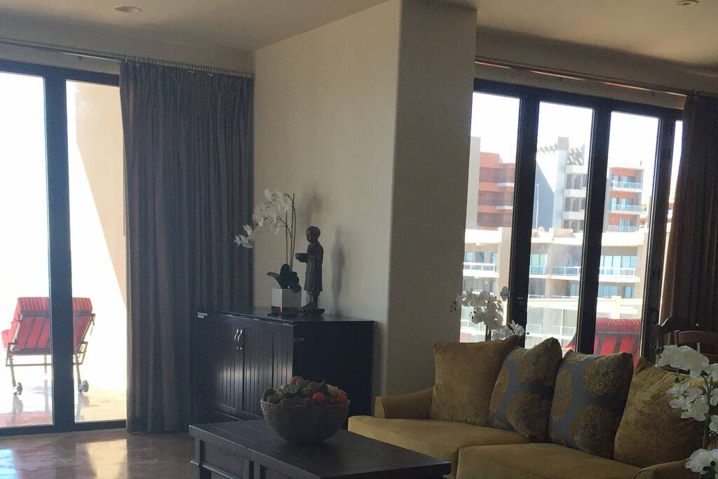 View of Living Room and Dining Room