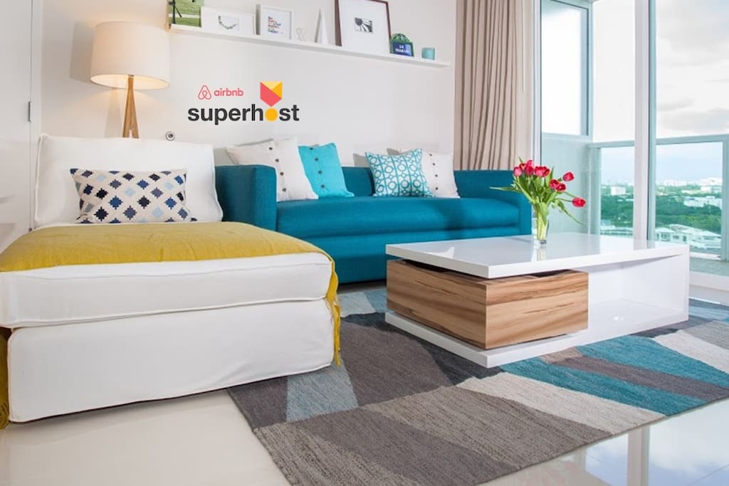 Large living with plenty of relaxing space.
