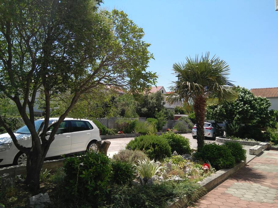 plenty of parking space
