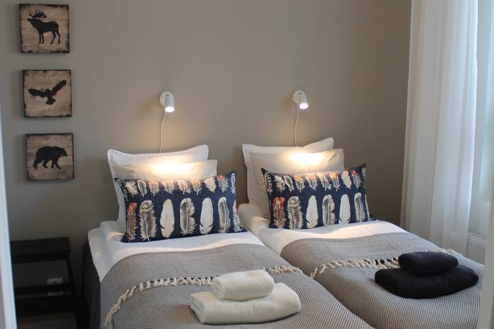 City center apartment with sauna and gym