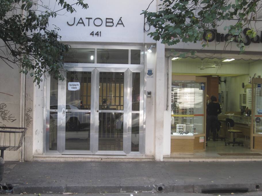 entrada do prédio