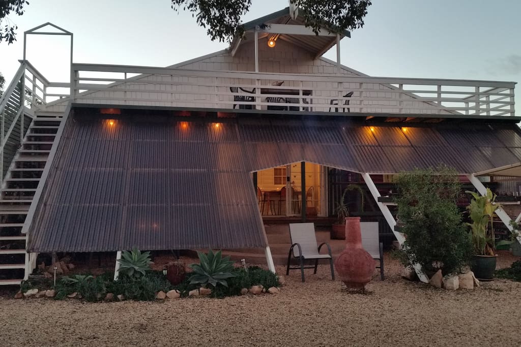 Entertaining area and outdoor camp kitchen