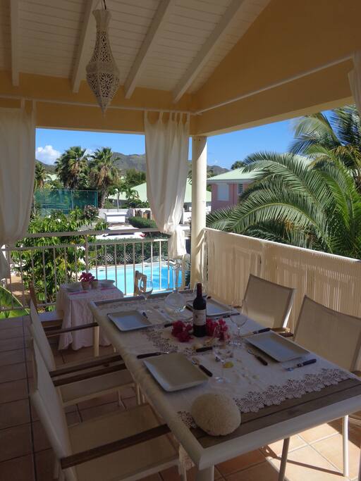 Terrasse lumineuse