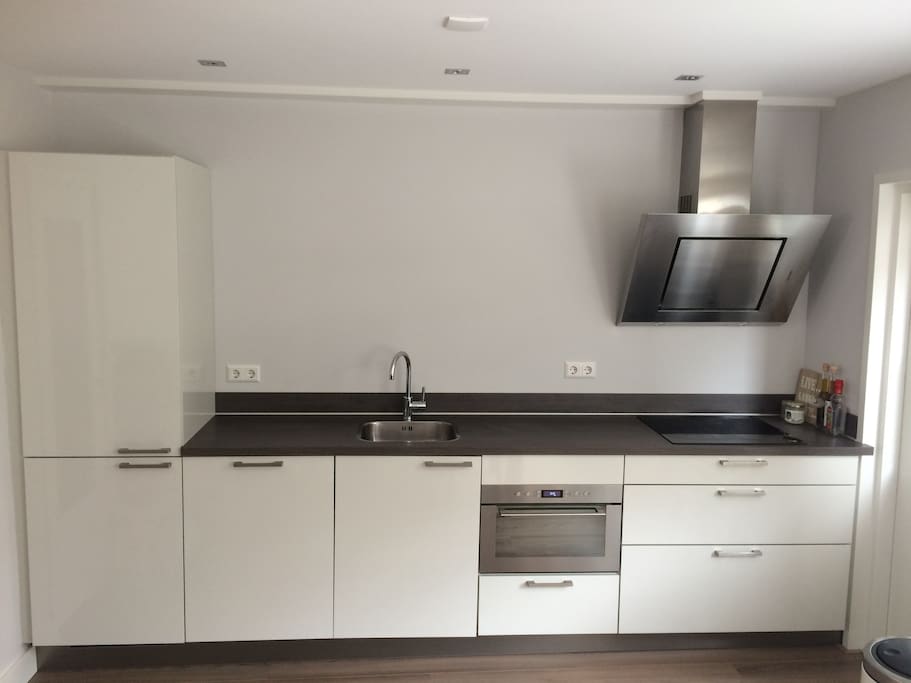 Kitchen with induction