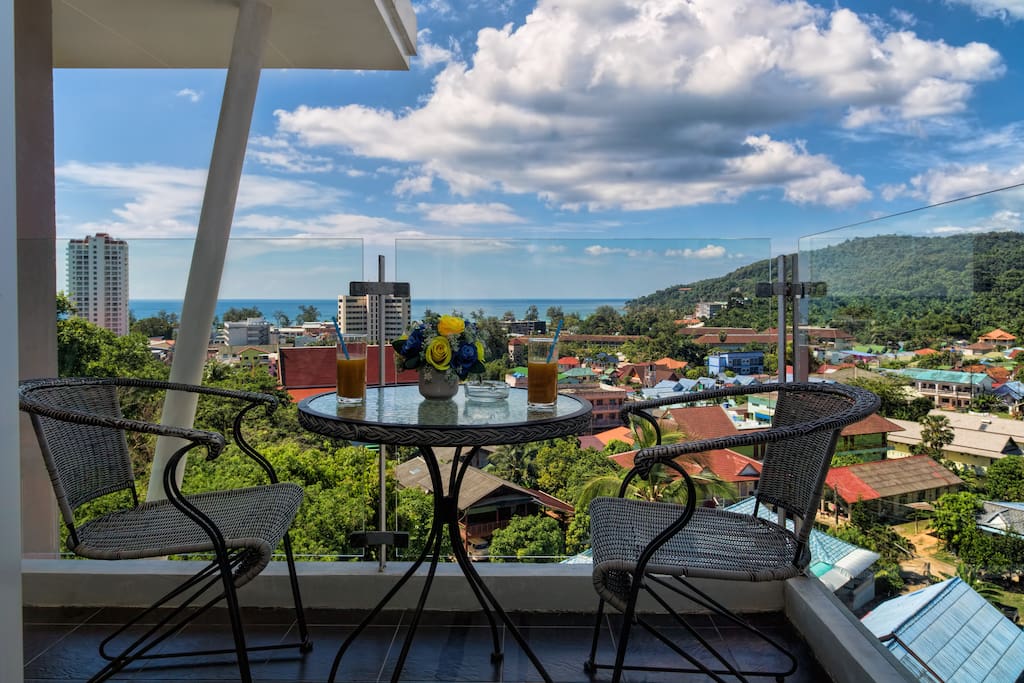 Enjoy amazing sea & mountain views from your balcony!