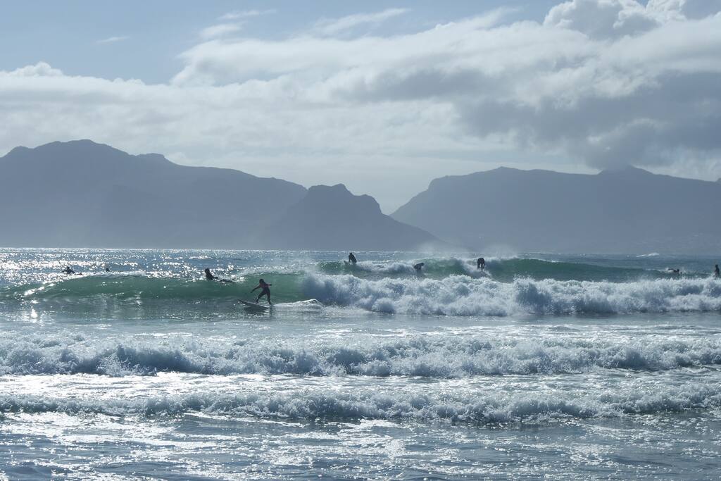 Long Beach, the main surfing beach is a 5 minute walk away