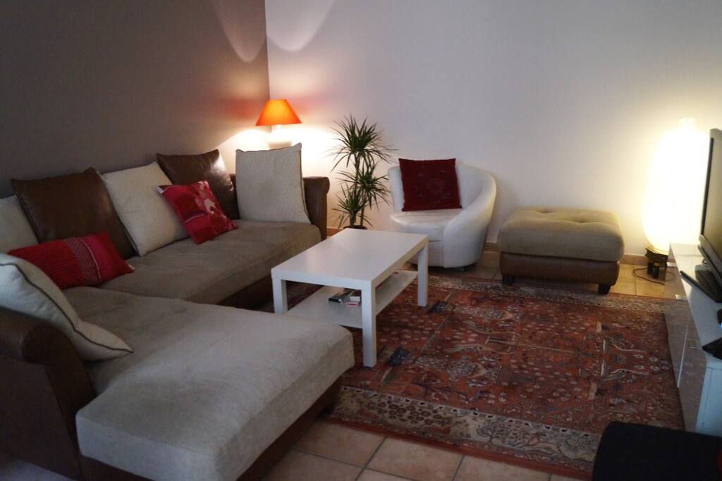 Séjour avec TV