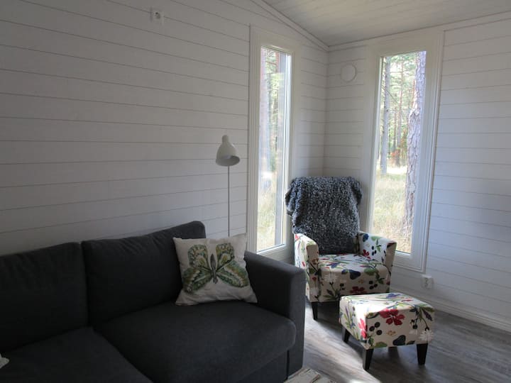 Sofa/spavaonica u otvorenom dnevnom boravku.