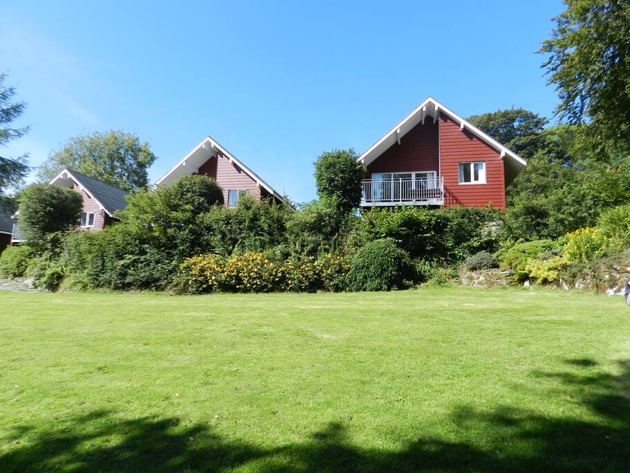 Spacious lawns to enjoy