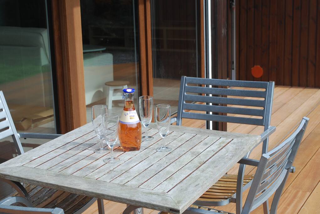 L'apéro sur la terrasse