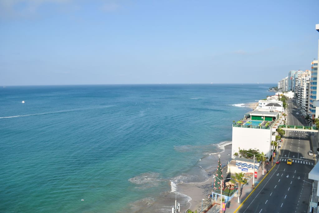 Vista frente al Mar desde Piso Nº10