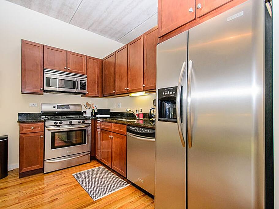 Fully equipped kitchen