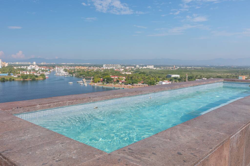 Alberca privada Sky garden