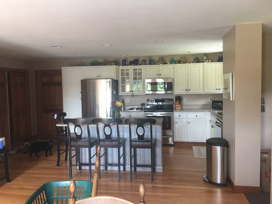 Kitchen with all the amenities