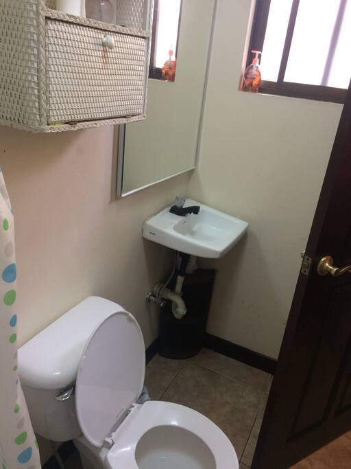 Private bathroomwith ho
