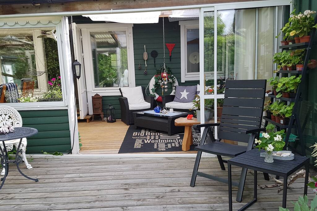 Loungen utifrån