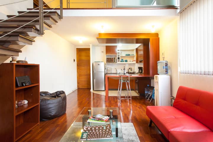 Luxurious Loft Modern Perfect Location Lastarrias