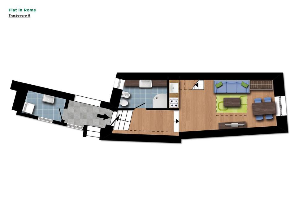 Floor map - first level