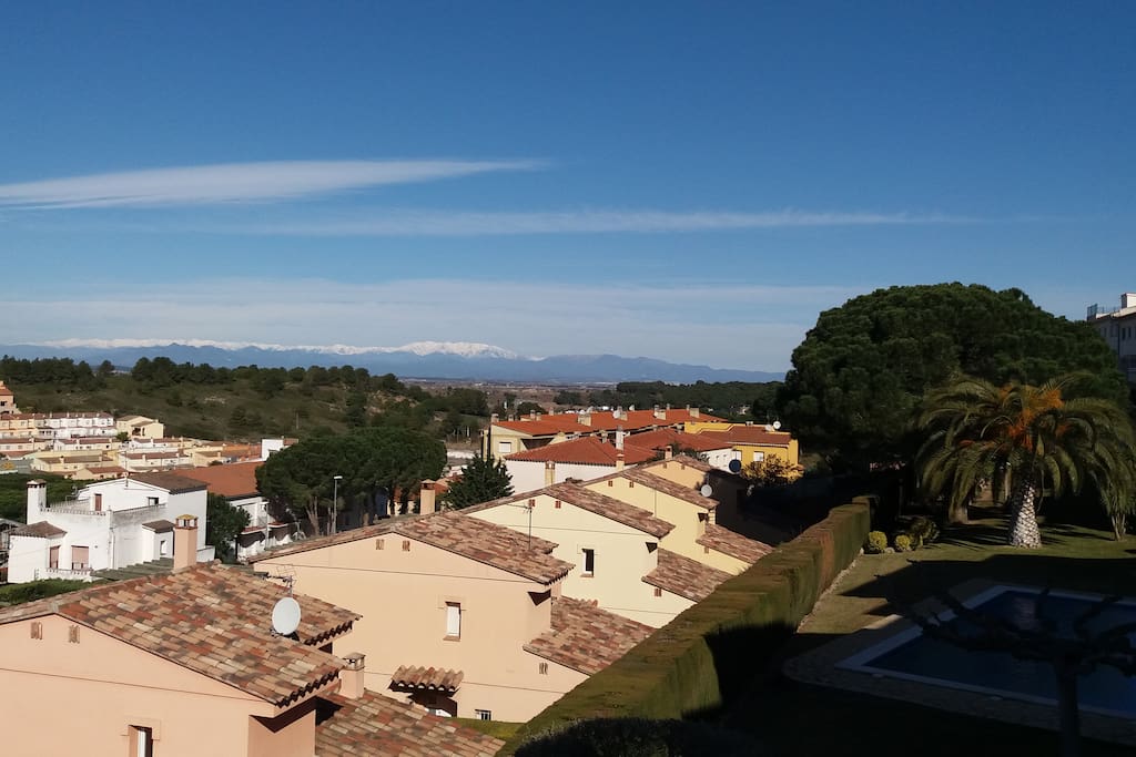 View from terrace