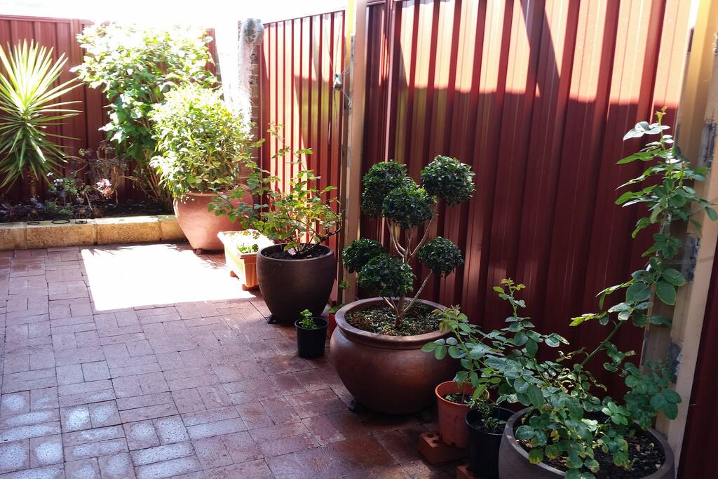 Undercover courtyard.