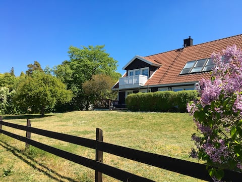 Lovely villa by the sea, near Visby.