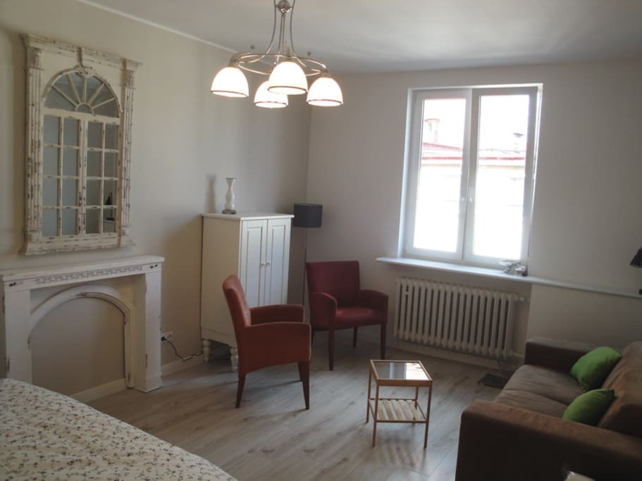 Sitzecke im Wohnzimmer