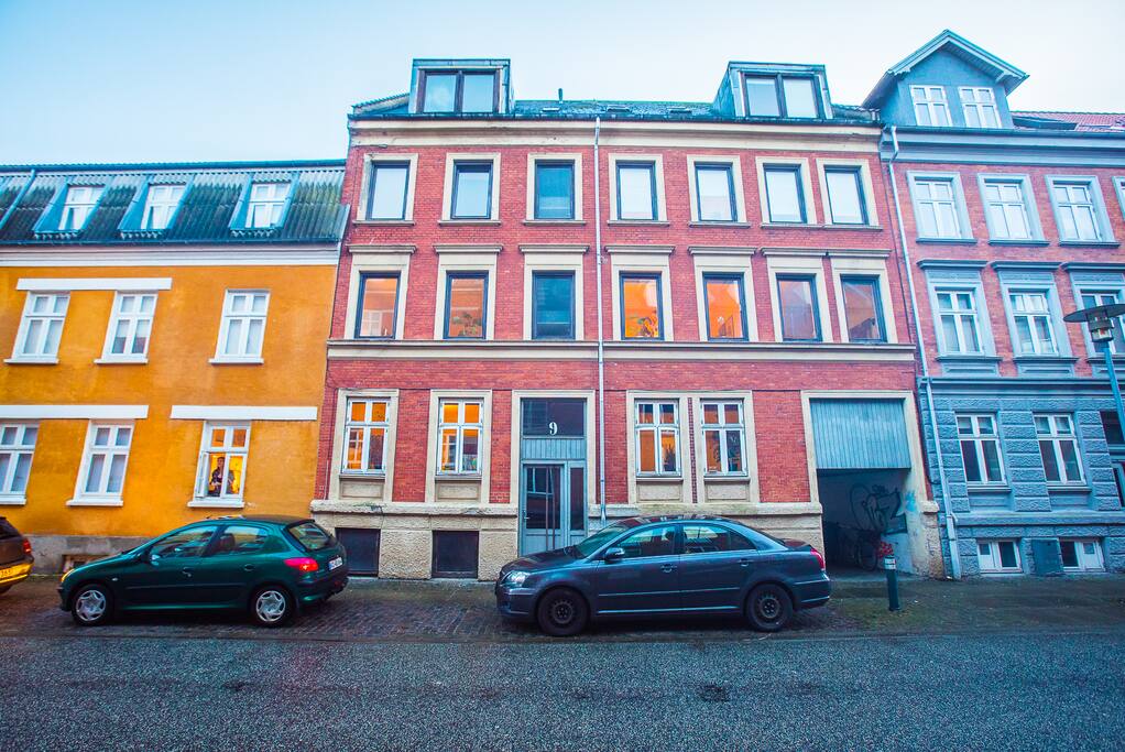 The building