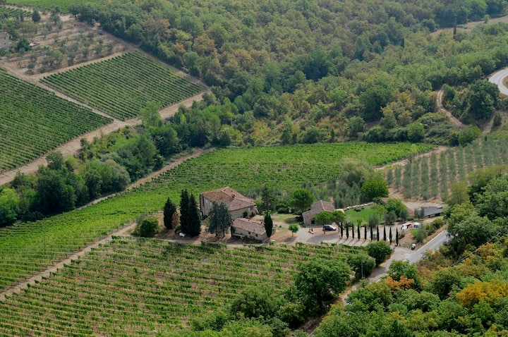 View of the Chianti Valley