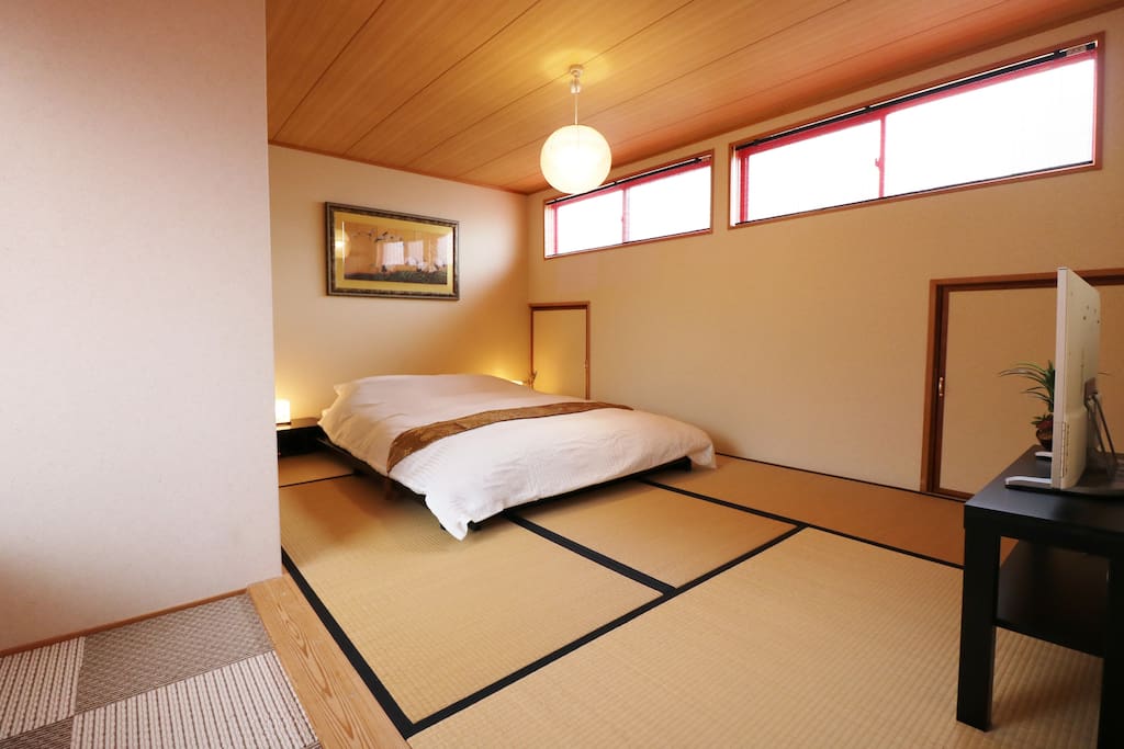 Bed of Cassina is used