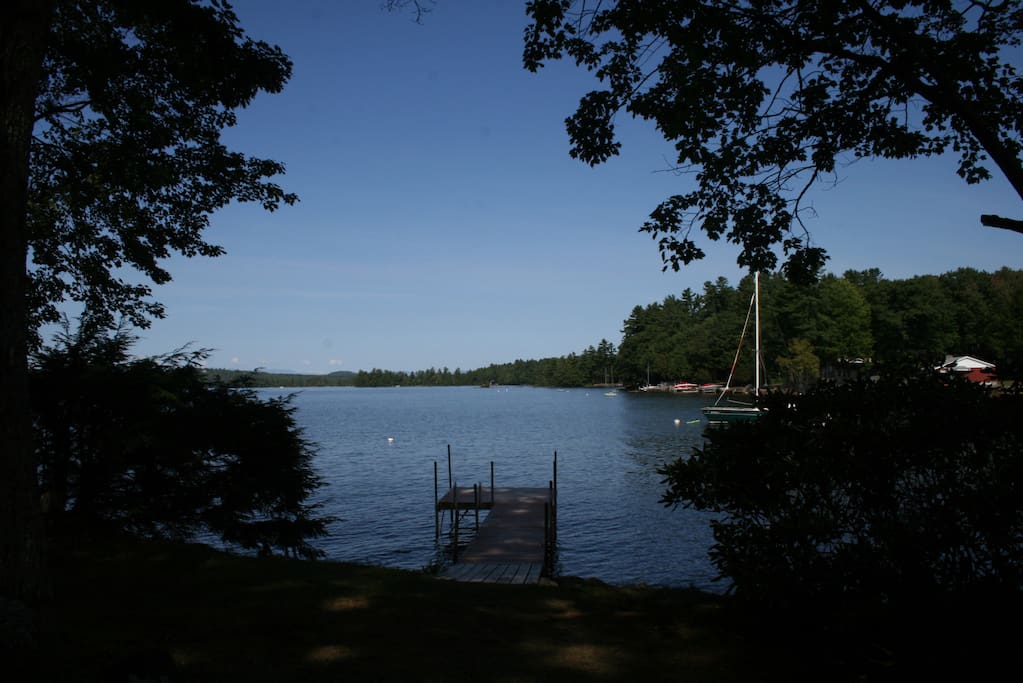 View from the dock