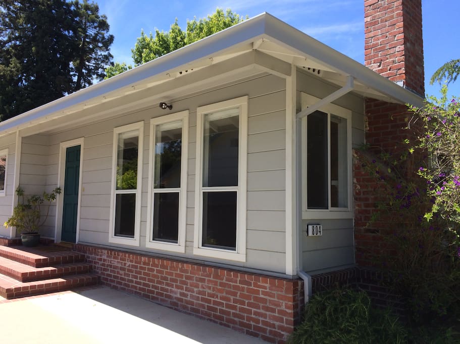 Exterior of the home