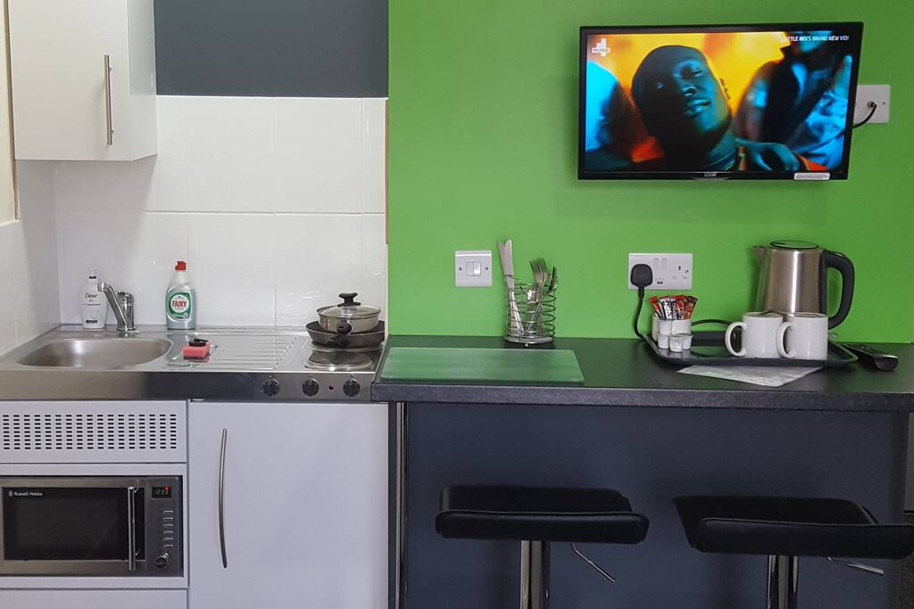 Fully equipped kitchen in every room