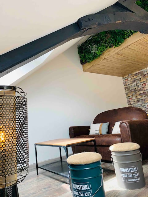 Top performing Airbnb: Small, pleasant and bright duplex in the heart of the city. in Saint Brieuc