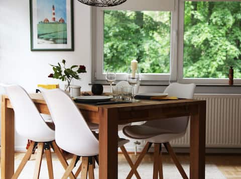 Relaxation in the forest by the sea