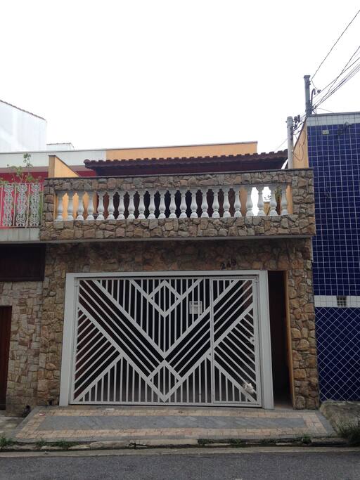 Frente da casa