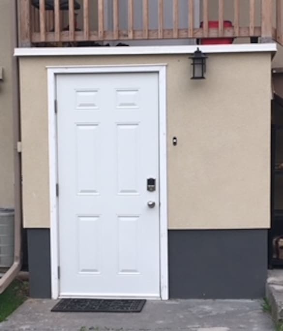 Private entrance
