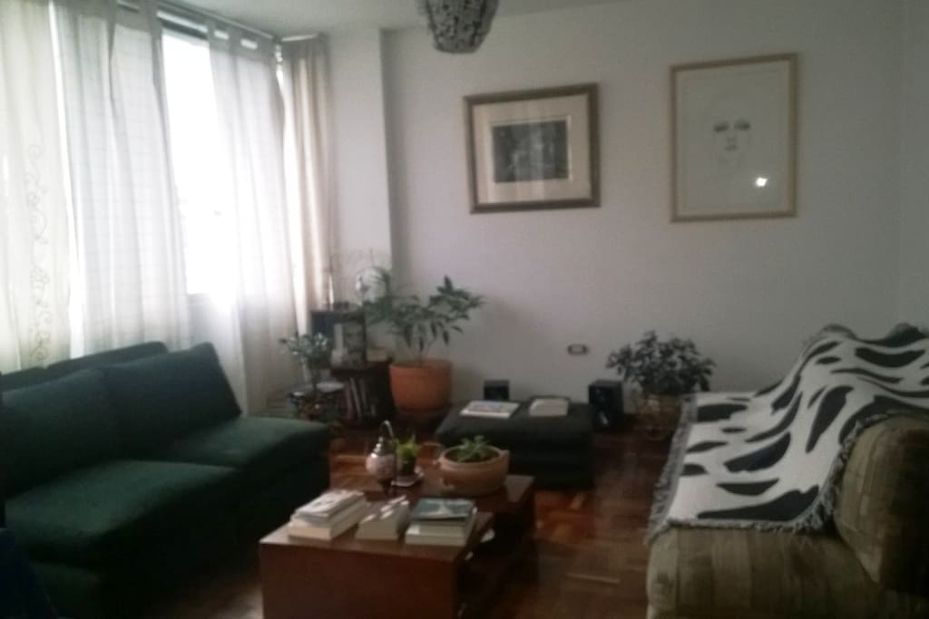 Sala muy iluminada