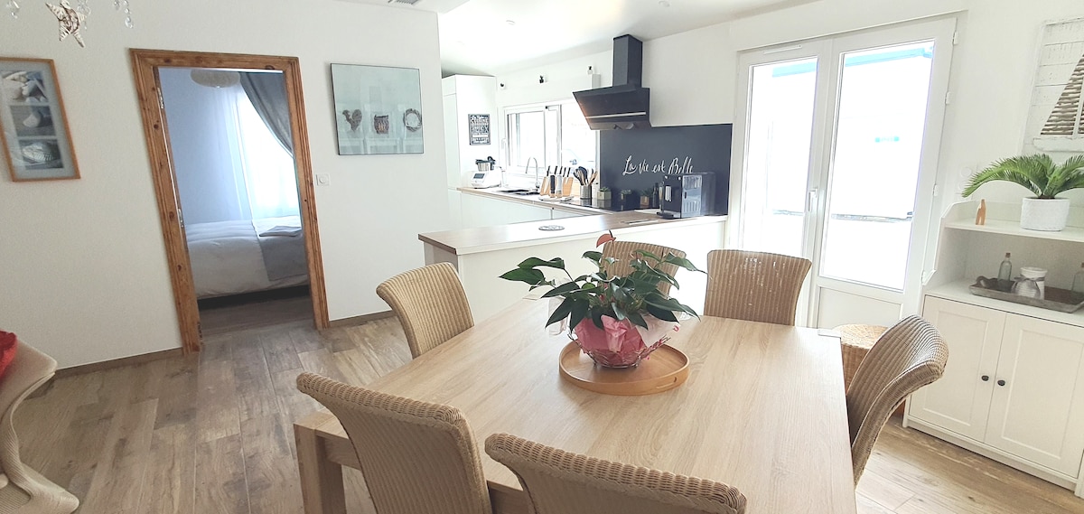 Top Airbnb: House 2 minutes' walk to the beach - My Paradise in Mimizan