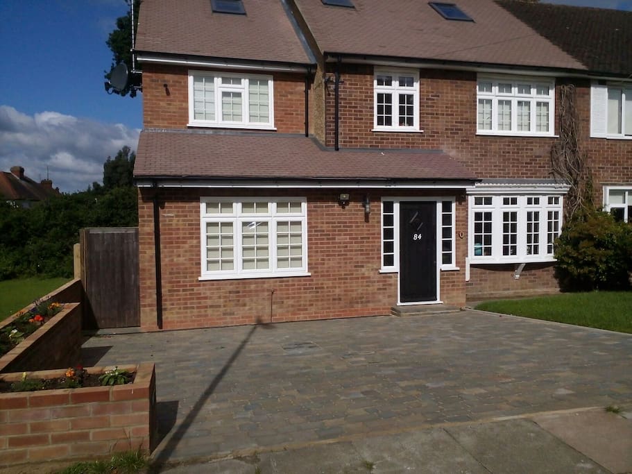 Front of the house