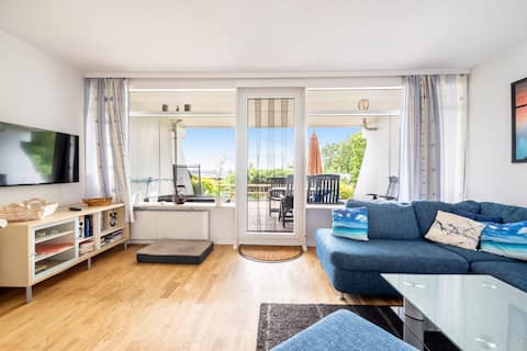 Child friendly dream apartment with Baltic Sea view