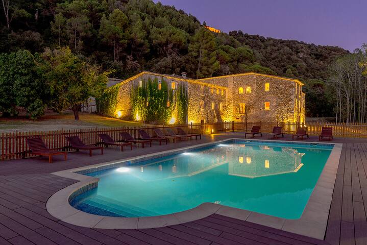 Stunning country house in rural setting.