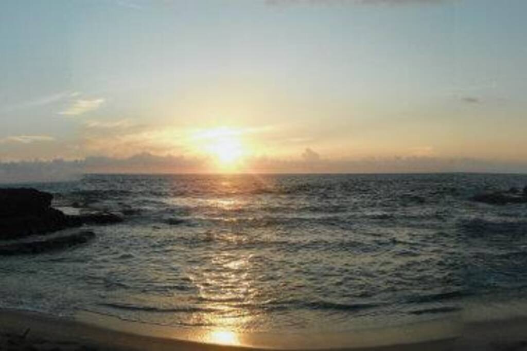 Aki's Beach, catch a picture with a sea turtle... or if you are really lucky a monk seal.