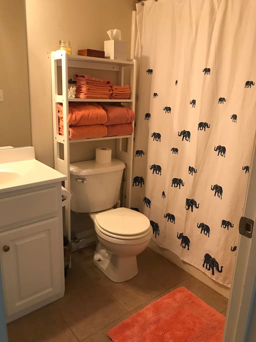 Private bathroom directly attached to bedroom.