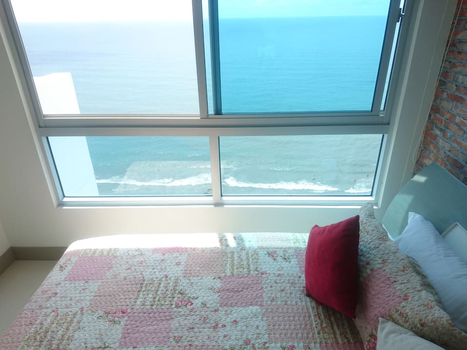 Dormitorio frente al mar